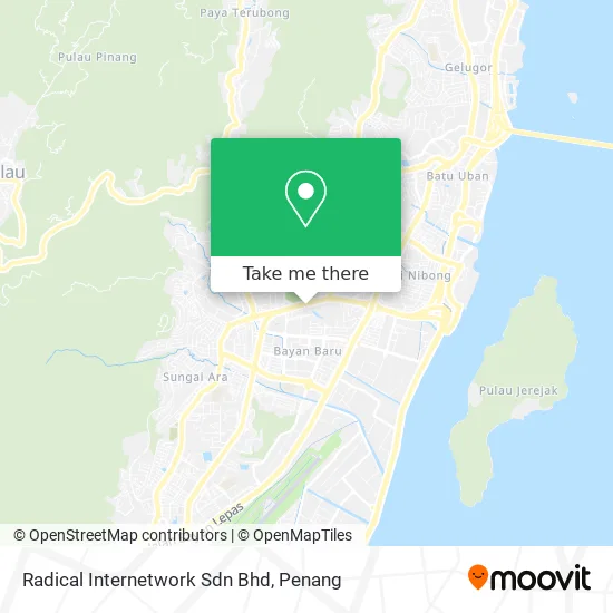 Radical Internetwork Sdn Bhd map