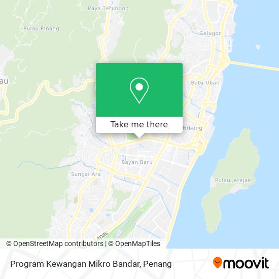 Program Kewangan Mikro Bandar map