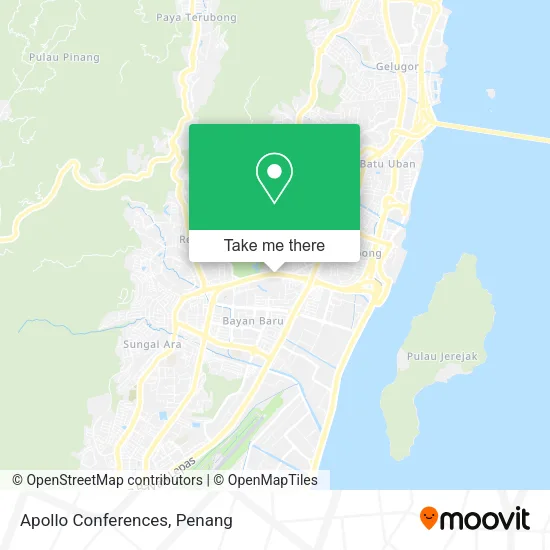 Apollo Conferences map