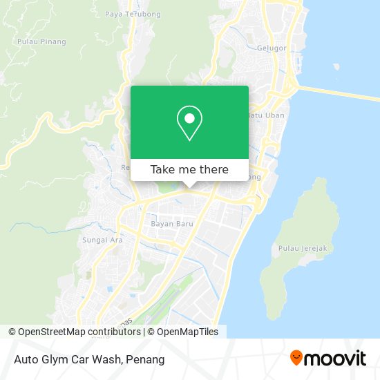 Auto Glym Car Wash map