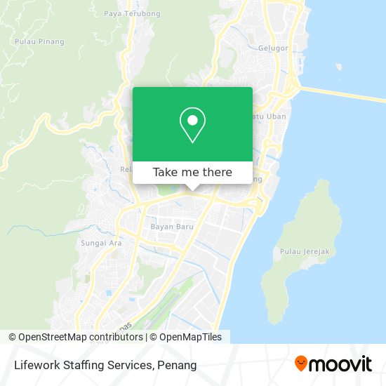 Lifework Staffing Services map