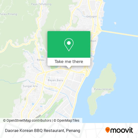 Daorae Korean BBQ Restaurant map