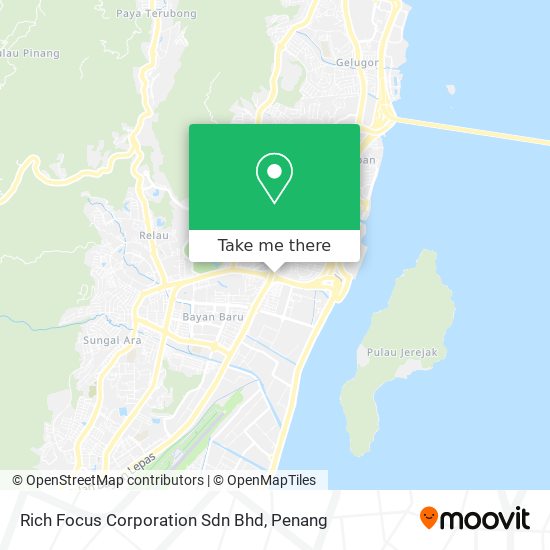 Rich Focus Corporation Sdn Bhd map