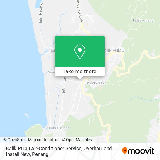 Peta Balik Pulau Air-Conditioner Service, Overhaul and Install New