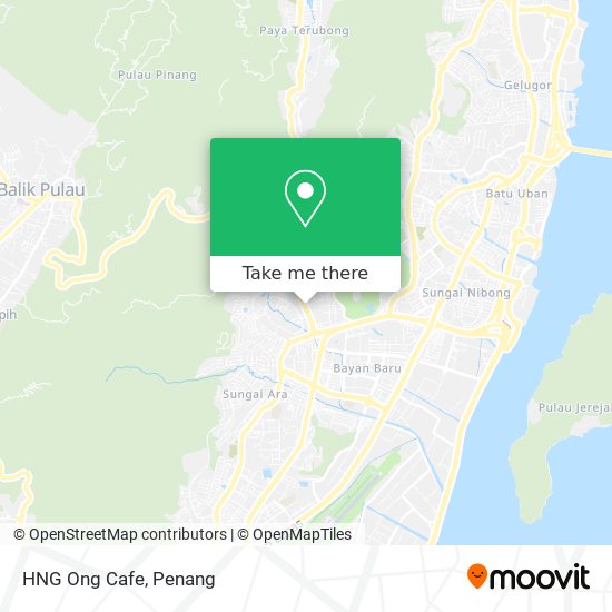 HNG Ong Cafe map