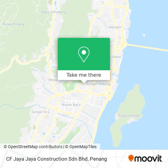 CF Jaya Jaya Construction Sdn Bhd map