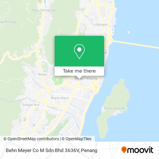 Behn Meyer Co M Sdn Bhd 3636V map