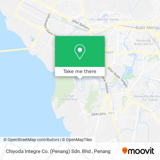 Chiyoda Integre Co. (Penang) Sdn. Bhd. map