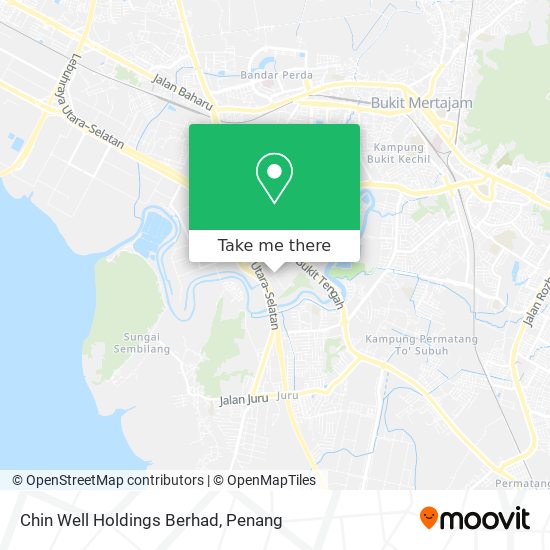 Chin Well Holdings Berhad map