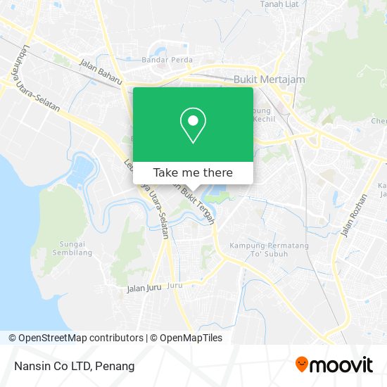 Nansin Co LTD map