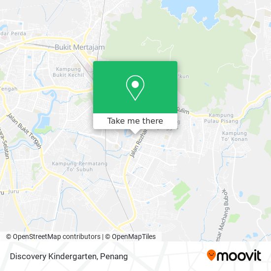 Discovery Kindergarten map