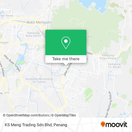 KS Meng Trading Sdn Bhd map