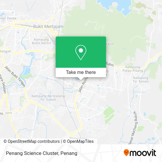 Peta Penang Science Cluster