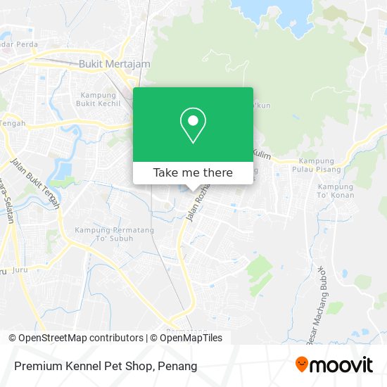 Premium Kennel Pet Shop map