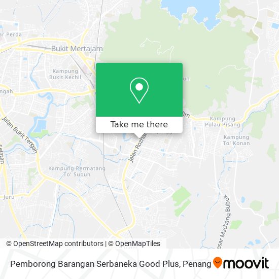 Pemborong Barangan Serbaneka Good Plus map