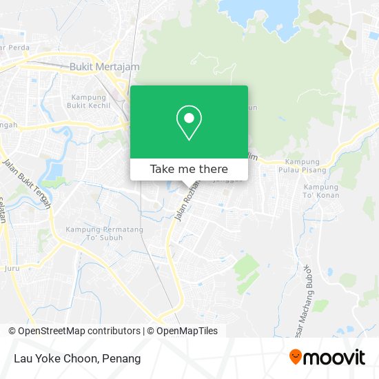 Lau Yoke Choon map