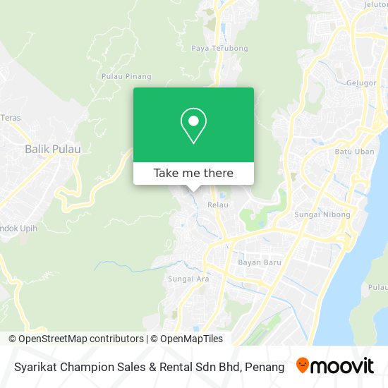 Syarikat Champion Sales & Rental Sdn Bhd map