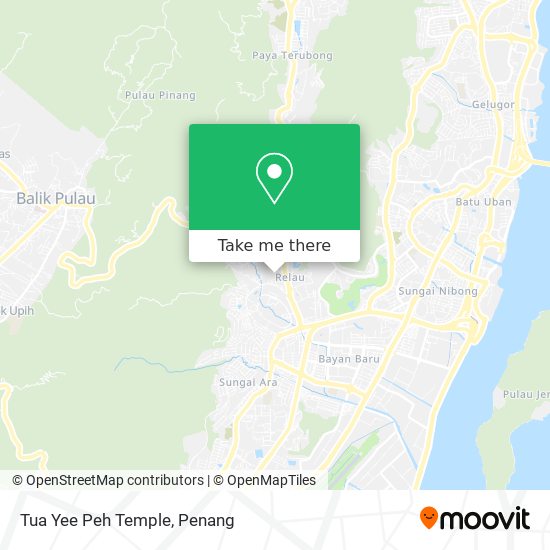 Peta Tua Yee Peh Temple