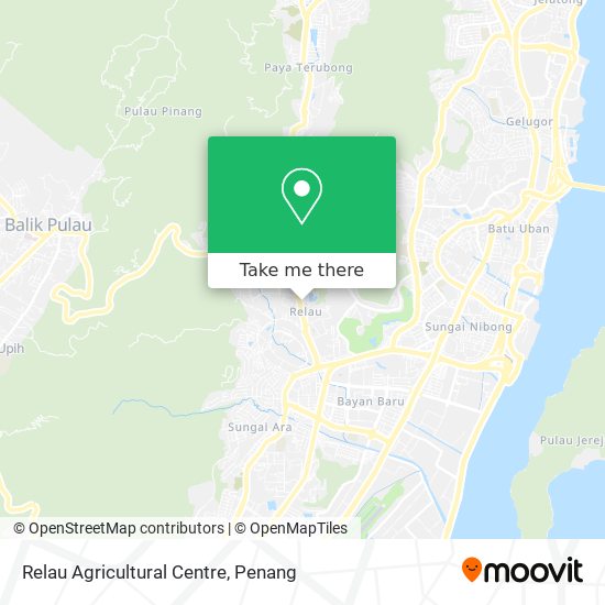 Relau Agricultural Centre map