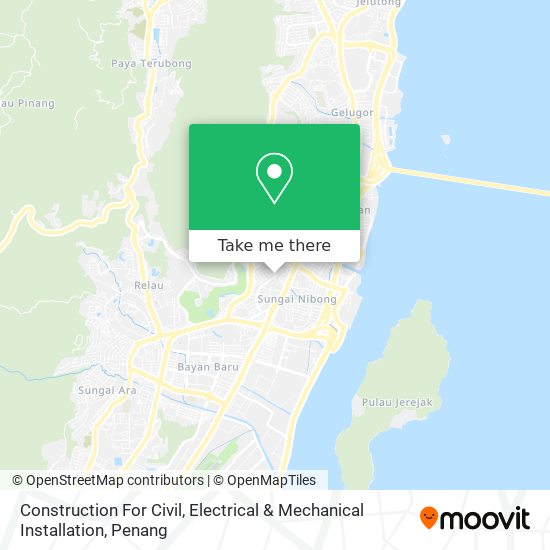 Construction For Civil, Electrical & Mechanical Installation map