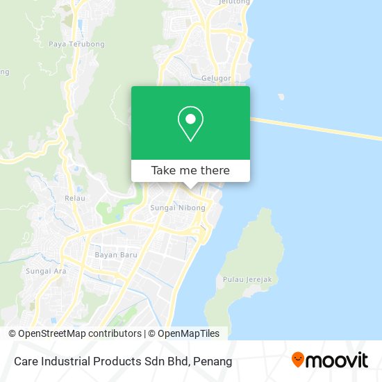 Care Industrial Products Sdn Bhd map