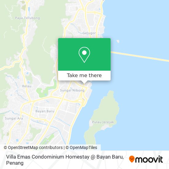 Villa Emas Condominium Homestay @ Bayan Baru map