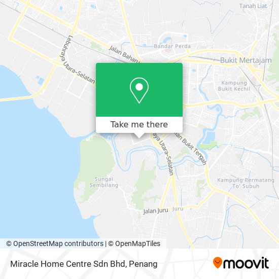 Peta Miracle Home Centre Sdn Bhd