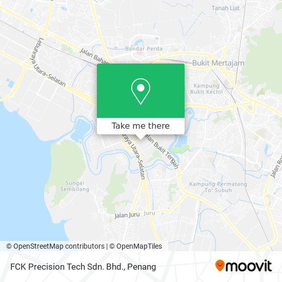 Peta FCK Precision Tech Sdn. Bhd.