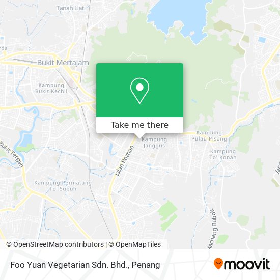 Peta Foo Yuan Vegetarian Sdn. Bhd.