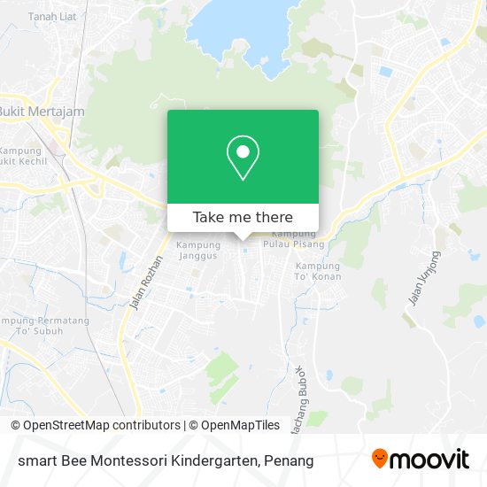 Peta smart Bee Montessori Kindergarten