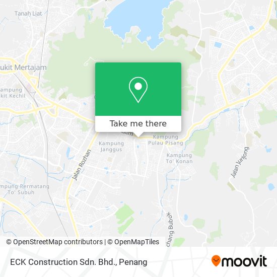 Peta ECK Construction Sdn. Bhd.