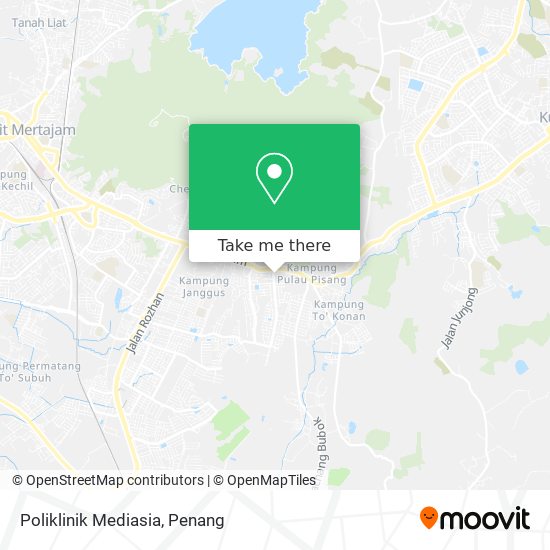 Poliklinik Mediasia map