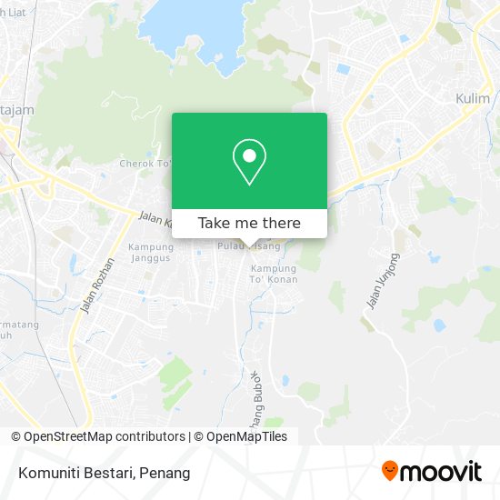 Komuniti Bestari map