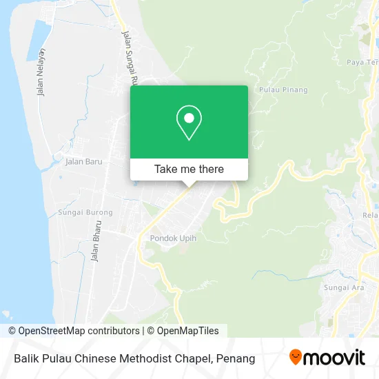 Balik Pulau Chinese Methodist Chapel map
