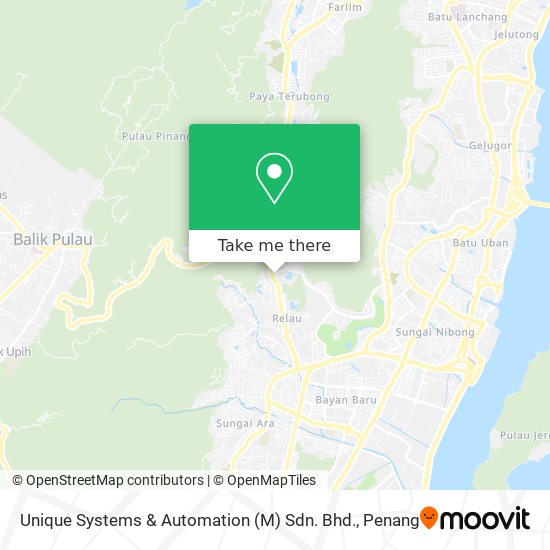 Unique Systems & Automation (M) Sdn. Bhd. map