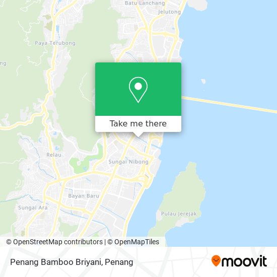 Penang Bamboo Briyani map