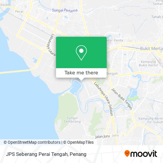 JPS Seberang Perai Tengah map