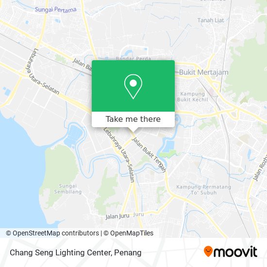 Chang Seng Lighting Center map