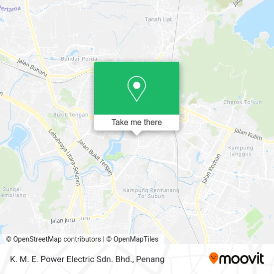 Peta K. M. E. Power Electric Sdn. Bhd.