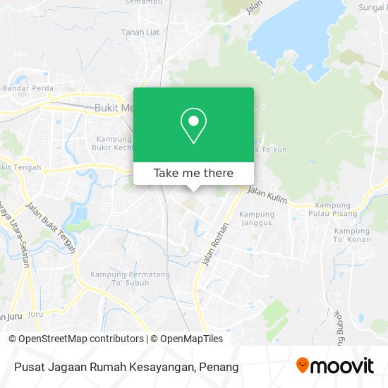 Peta Pusat Jagaan Rumah Kesayangan