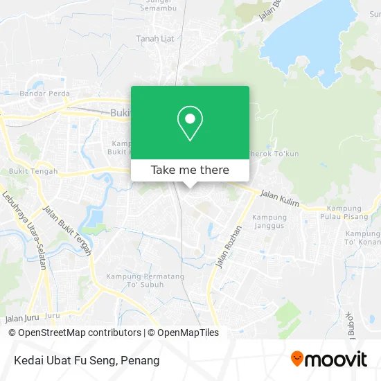 Kedai Ubat Fu Seng map