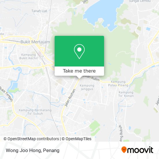 Wong Joo Hong map