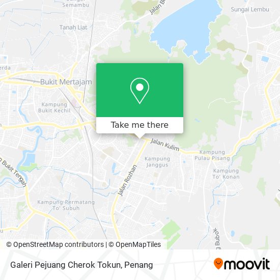 Galeri Pejuang Cherok Tokun map