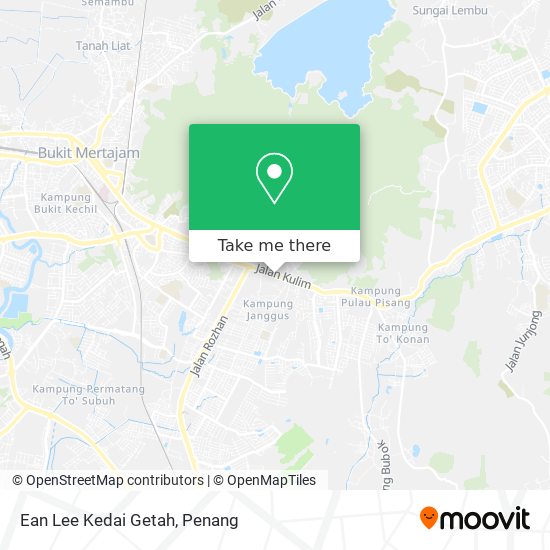 Ean Lee Kedai Getah map