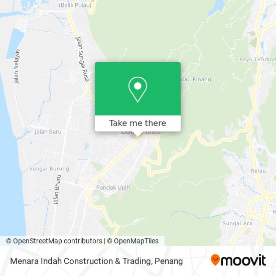 Menara Indah Construction & Trading map