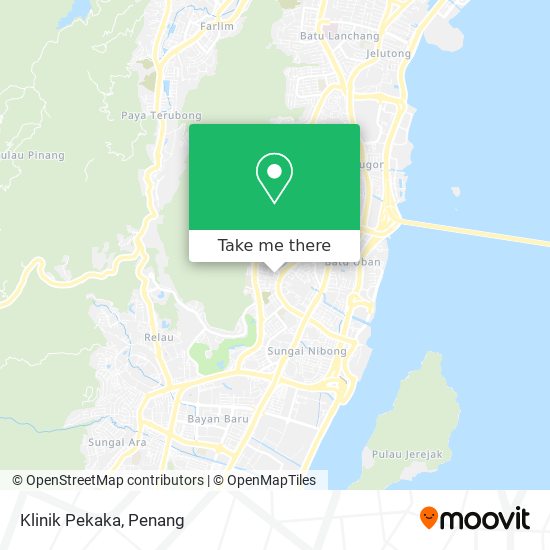 Klinik Pekaka map