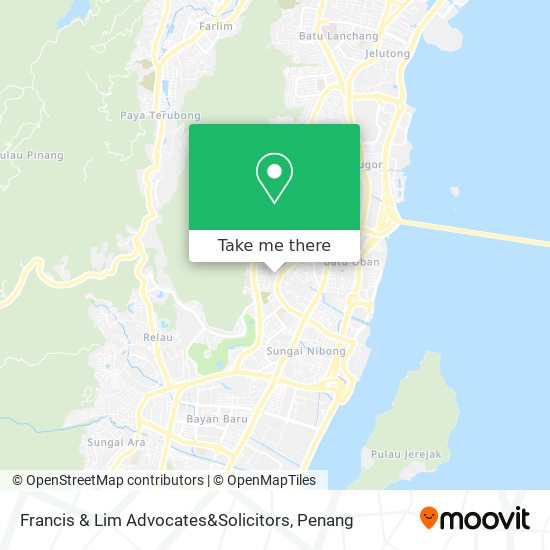 Francis & Lim Advocates&Solicitors map