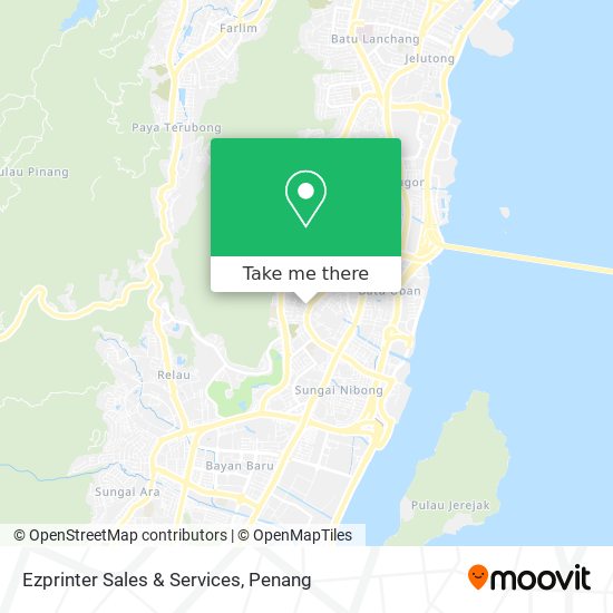 Ezprinter Sales & Services map