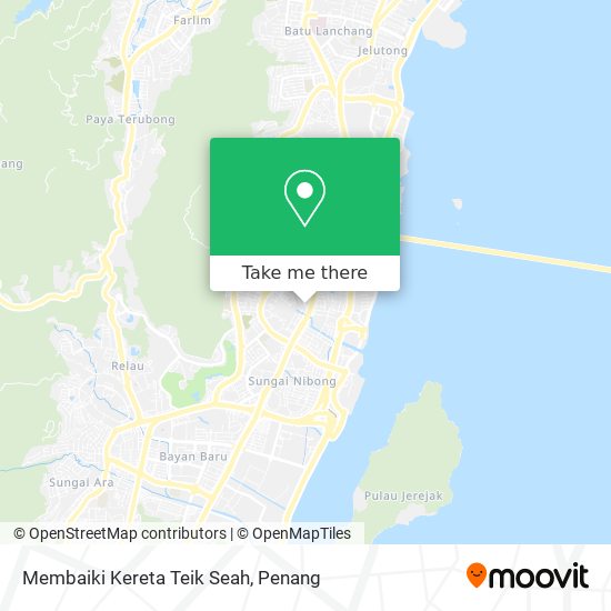 Membaiki Kereta Teik Seah map