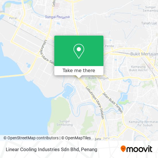 Linear Cooling Industries Sdn Bhd map